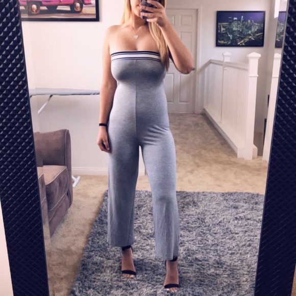Pants - Grey Jumpsuit